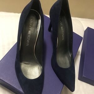 Stuart Weitzman Blue Pump